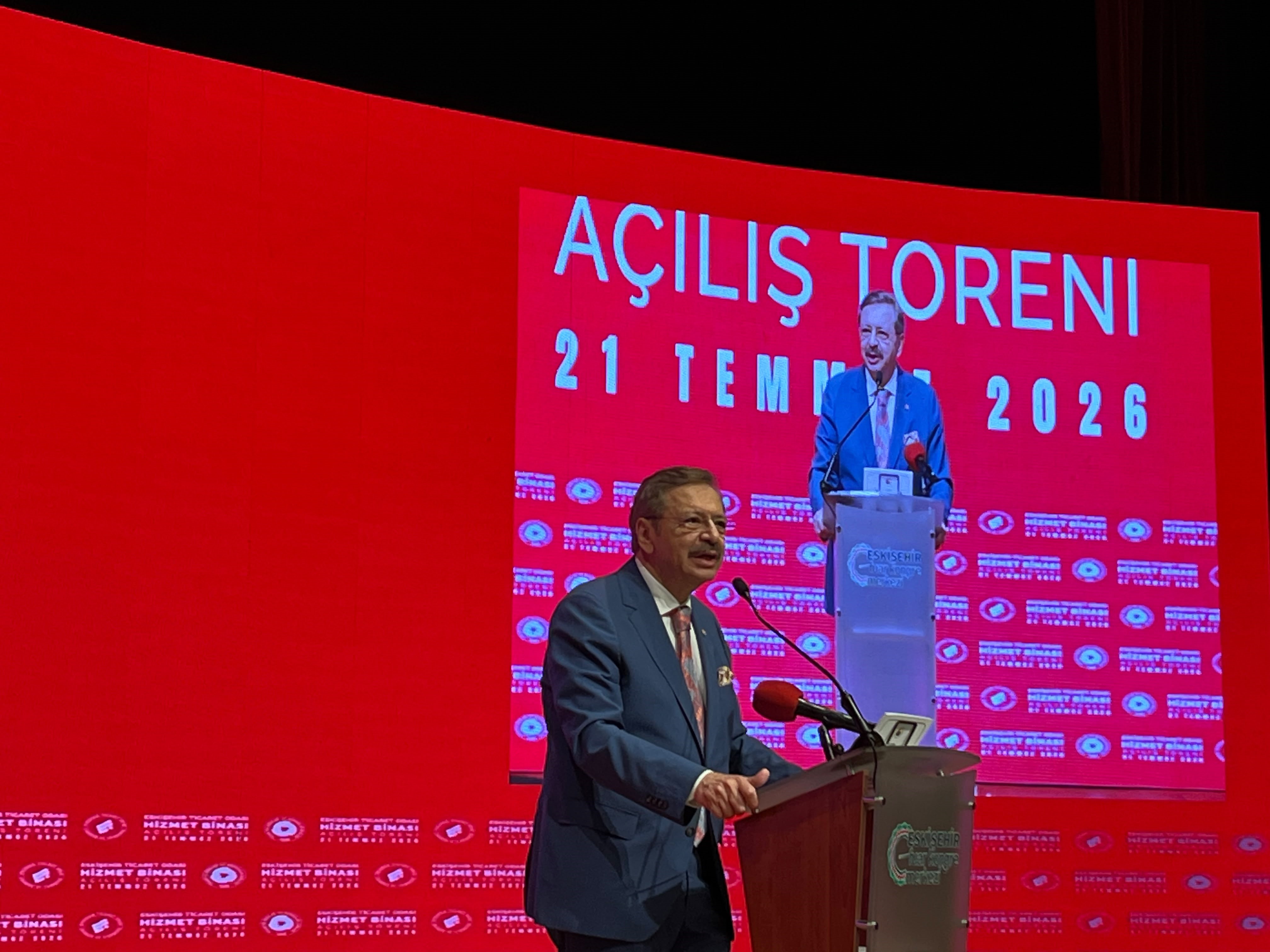 TOBB Başkanı Hisarcıklıoğlu: Eskişehir Dünya Kentleriyle Yarışıyor