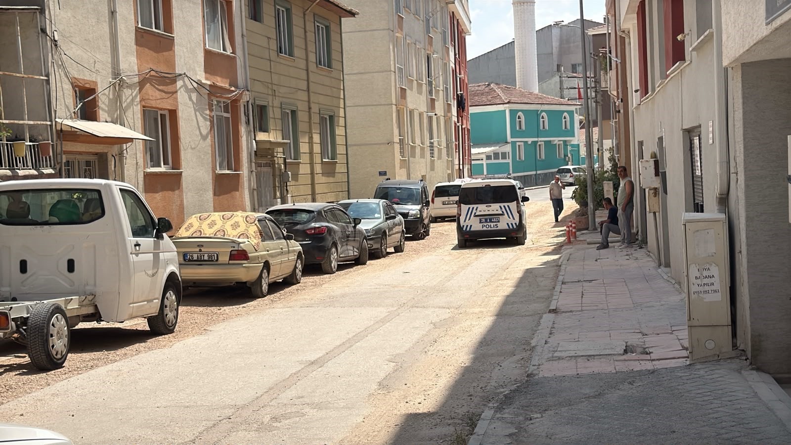Eskişehir’de Komşular Arasında Çıkan Kavga Karakolda Bitti