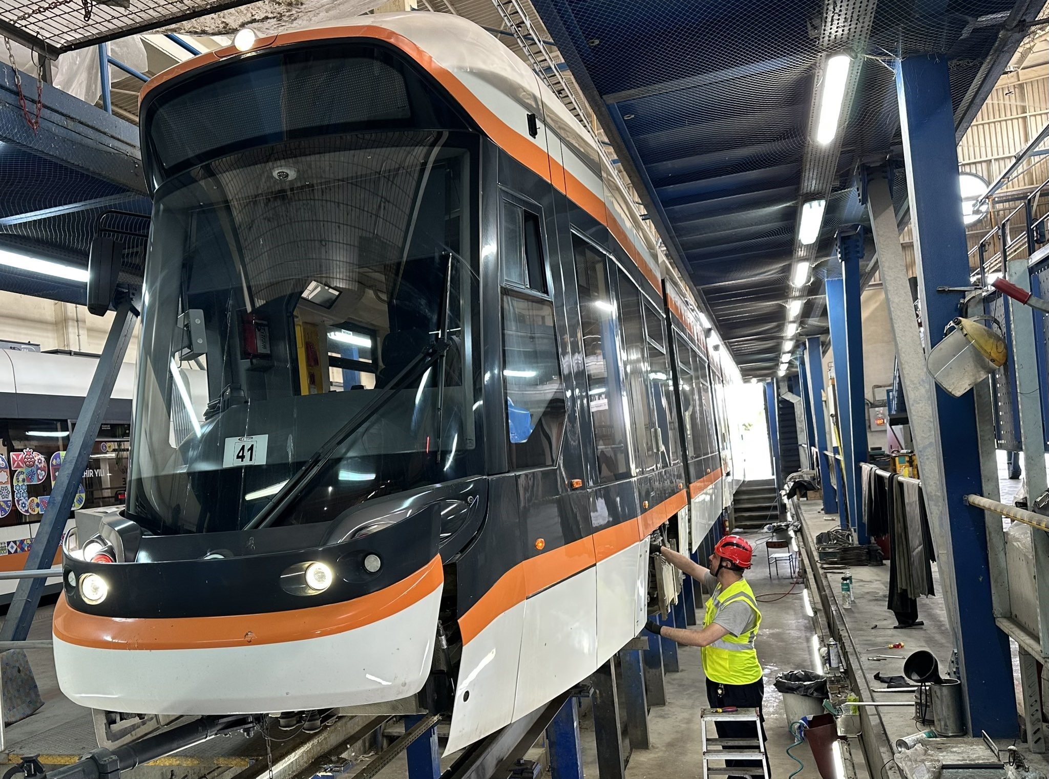 Eskişehir Tramvay Seferlerinde Yaz Bakımı Düzenlemesi
