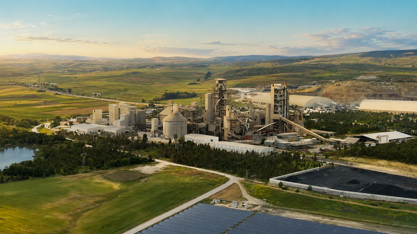 Çimsa Eskişehir Fabrikasında Atık Isıdan Elektrik Üretimi Başladı
