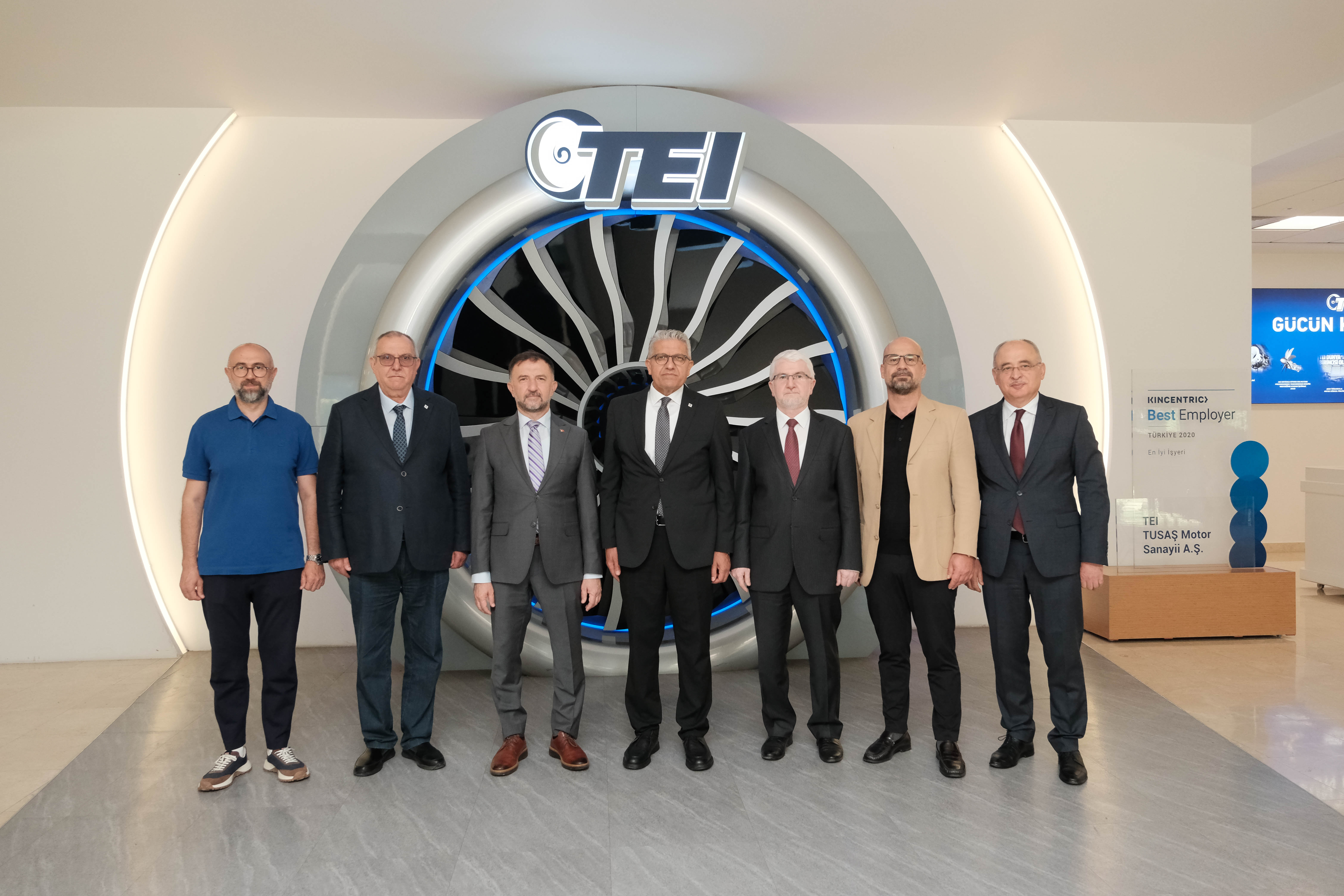 Eskişehir OSB Heyetinden TEI'ye Geçmiş Olsun Ziyareti