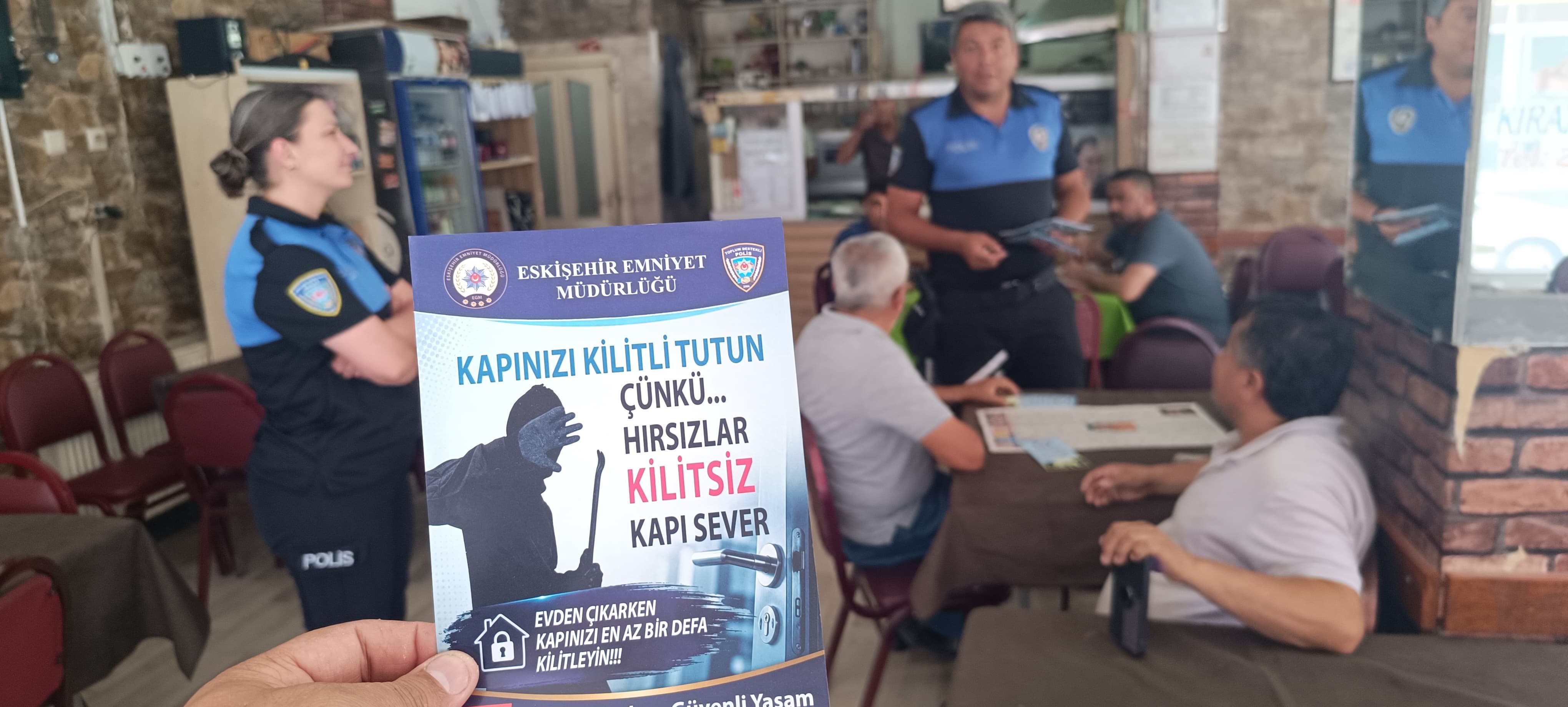 Eskişehir’de polis ekiplerinden hırsızlık ve dolandırıcılık uyarısı