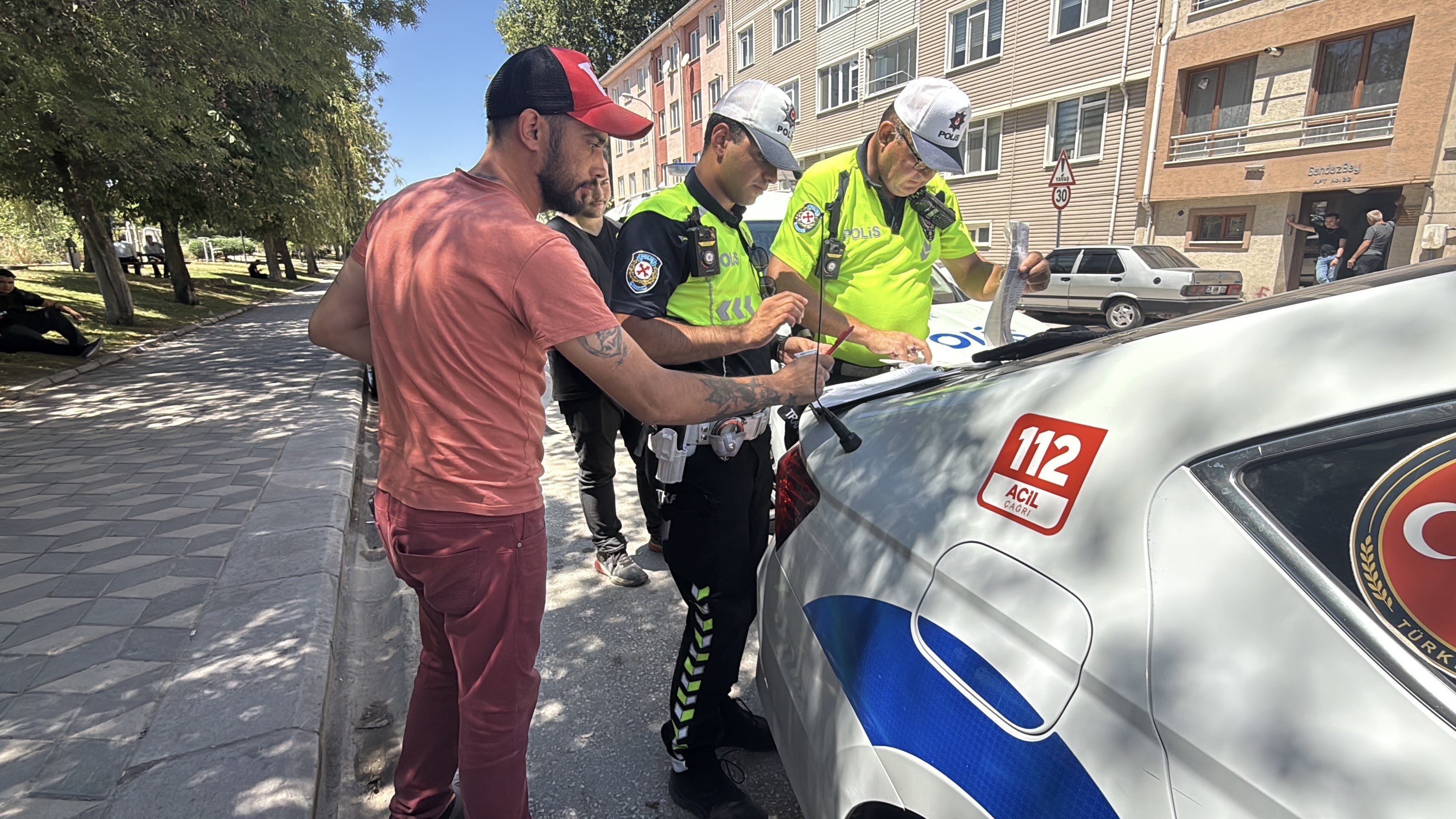 Eskişehir’de sahte plaka kullanan sürücüye rekor ceza