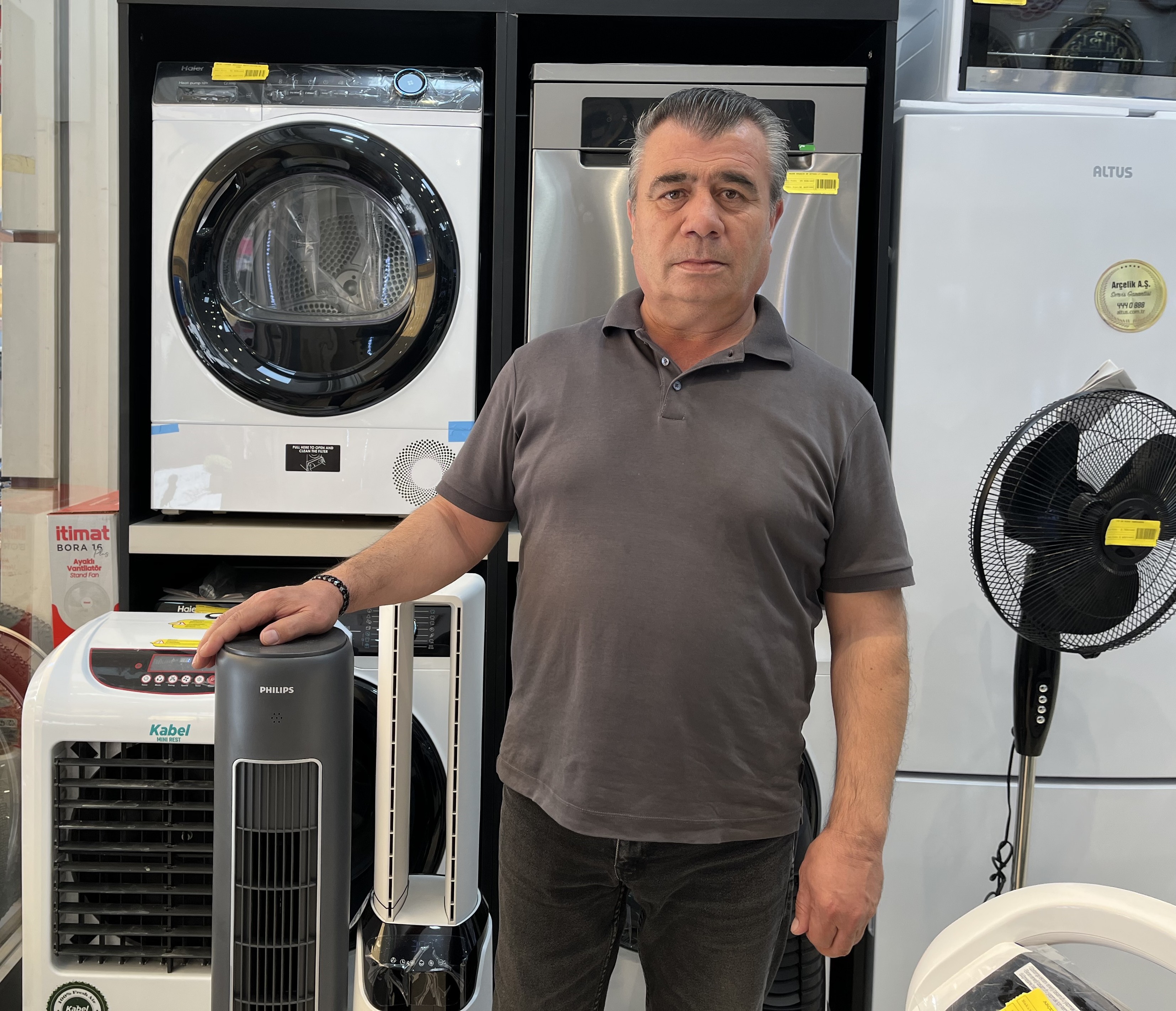 Sıcaklar Bastırdı, Eskişehir'de Soğutucu Satışları Patladı