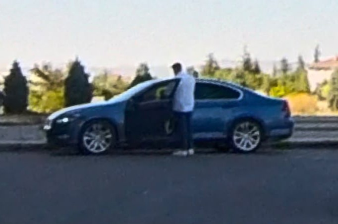 Eskişehir'de Stadyum Otoparkında Kadına Darp Anları Kamerada