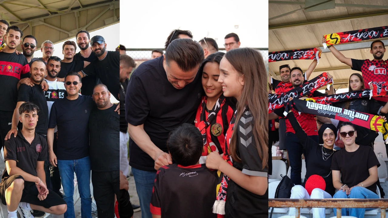 Milletvekili Hatipoğlu Afyıon'da Eskişehirspor taraftarının yanındaydı