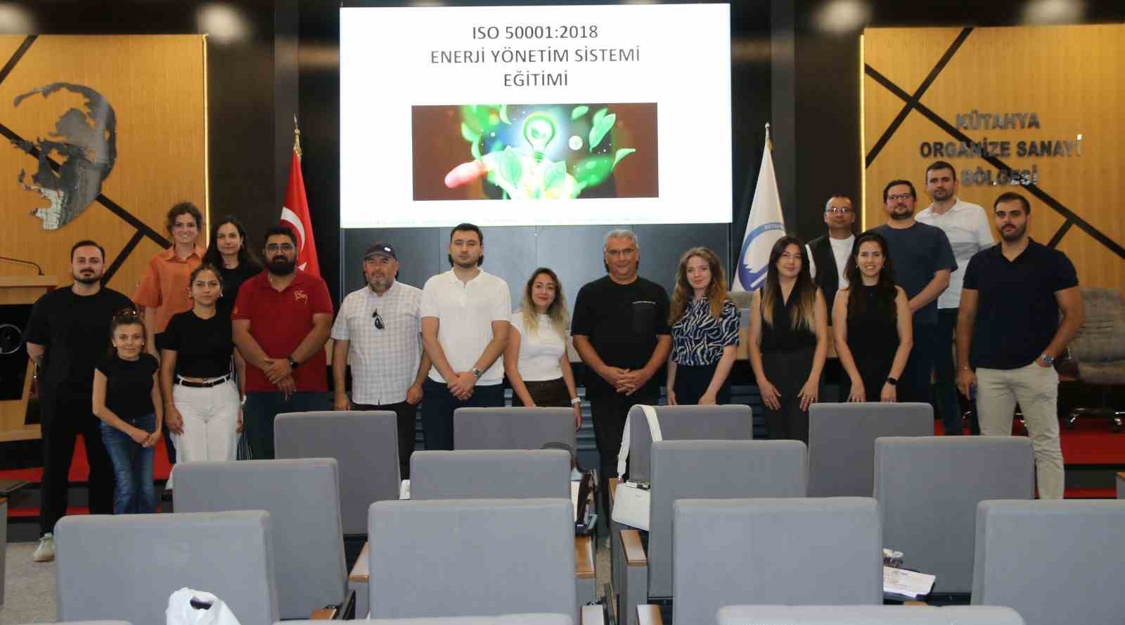 Kütahya OSB Akademi’de ISO 50001 eğitimi gerçekleştirildi