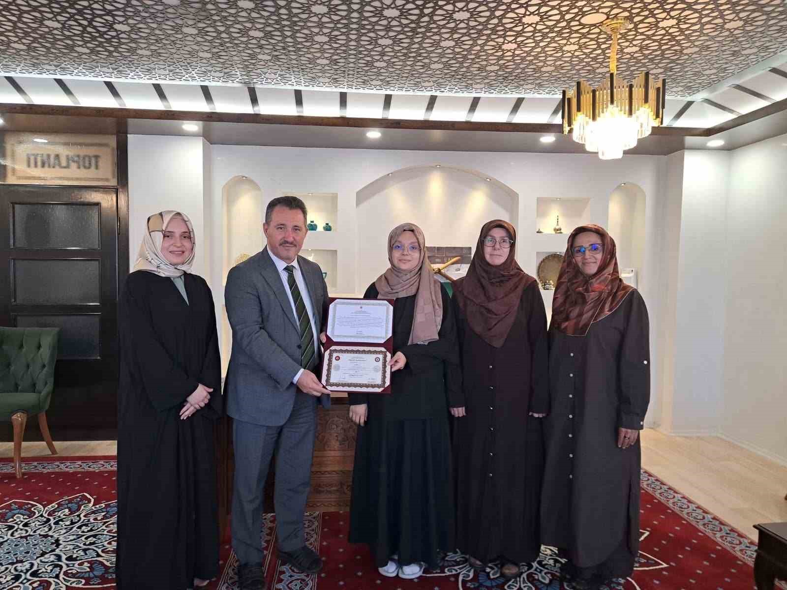 Kur’an-ı Kerim icazet töreni düzenlendi