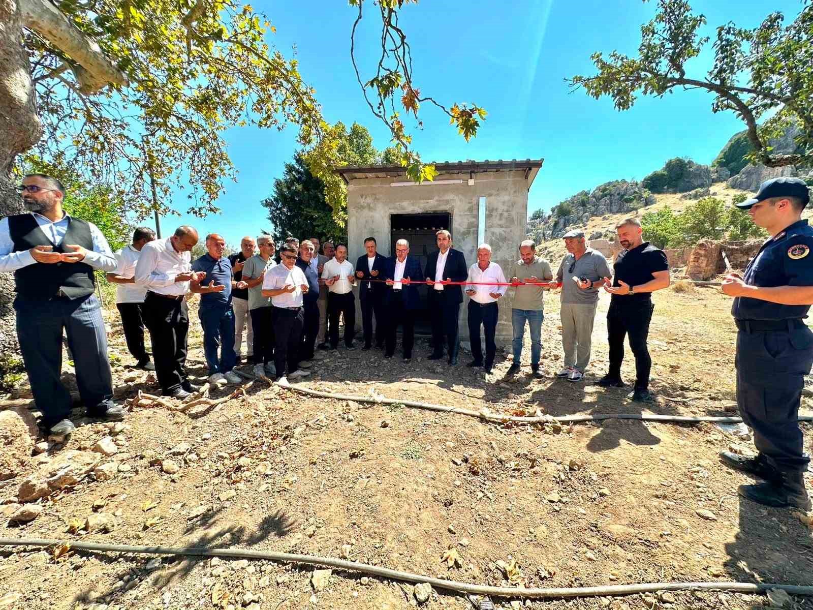 Bilecik’te içme suyu tesisi hizmete açıldı