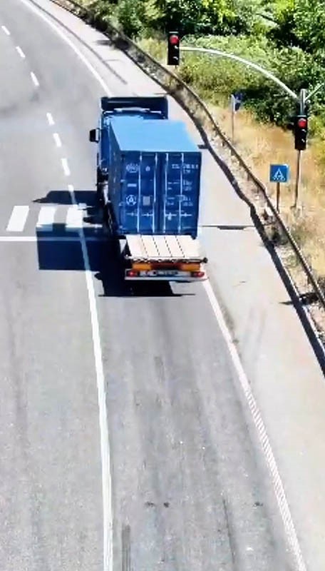 Bilecik’te dron destekli trafik denetimi