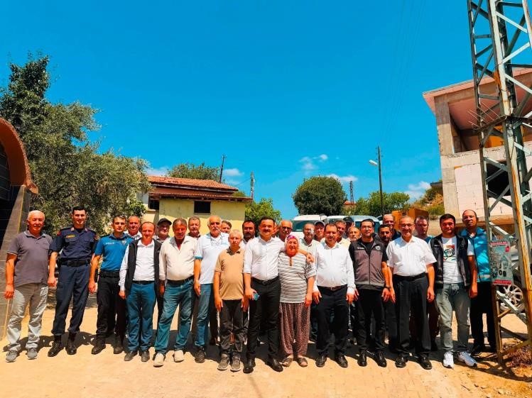 Kaymakam Titiz köylerde vatandaşlarla bir araya geldi