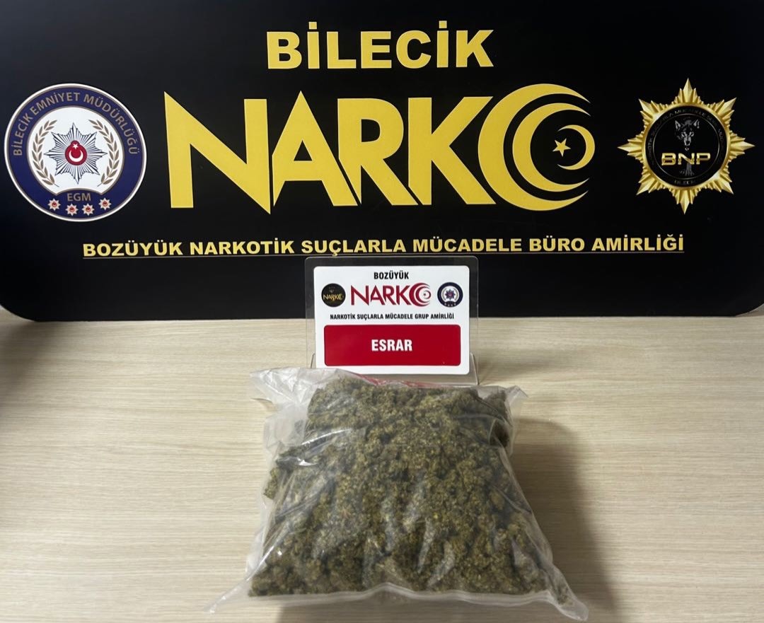Bilecik dâhil 71 ilde uyuşturucu madde satıcılarına yönelik operasyon