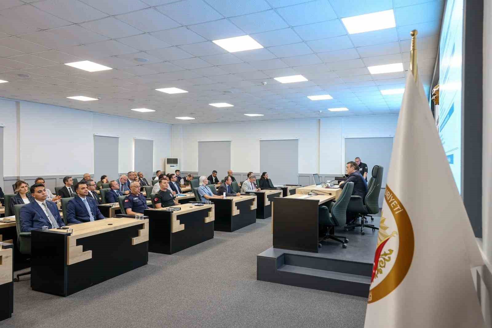 Bilecik’te afet risklerini azaltmak için İRAP toplantısı yapıldı