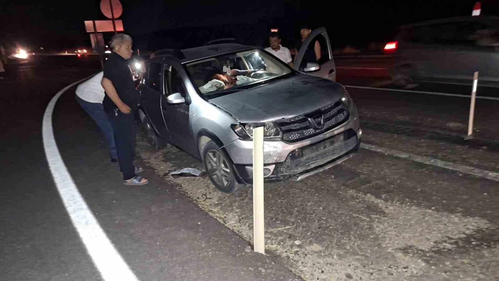 Hisarcık’ta iki otomobil çarpıştı: 2 yaralı