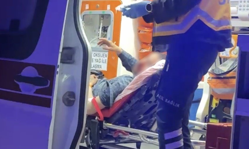 Kadının çığlık atması üzerine, vatandaşlar şahsı etkisiz hale getirildi