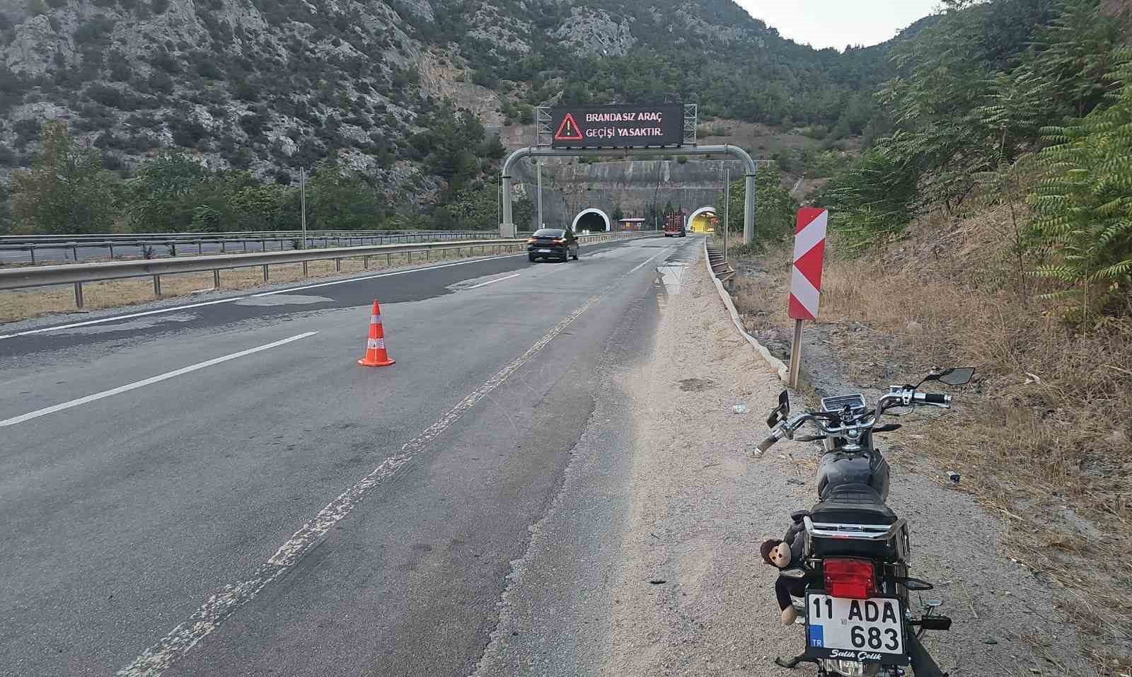 Bilecik’te motosiklet kazası: 1 yaralı