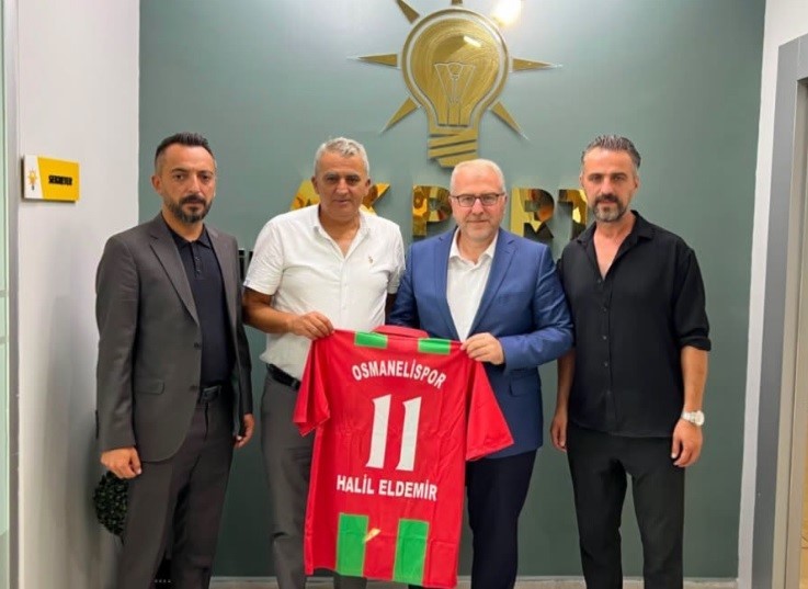 Osmanelispor’dan Milletvekili Eldemir’e ziyaret
