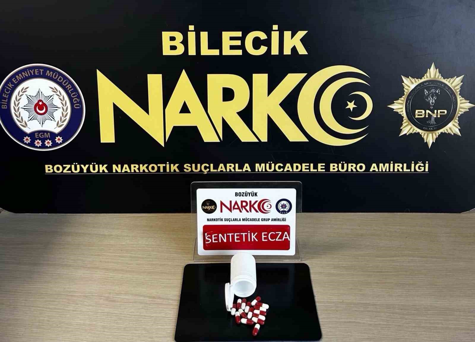 Bilecik’te şehirlerarası otobüste uyuşturucu operasyonu