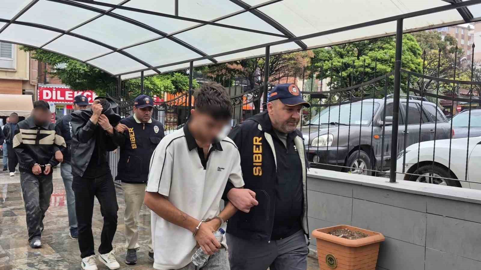Eskişehir’deki yasa dışı bahis operasyonunda 4 şüpheli tutuklandı
