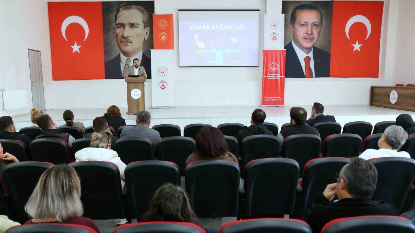 Eskişehir’de ’Kumar Bağımlılığı’ ile ilgili eğitim verildi