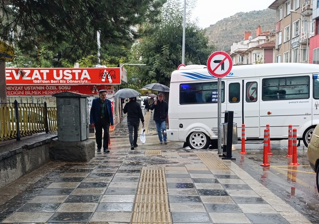 Afyonkarahisar’da yağışlı hava etkisini sürdürüyor