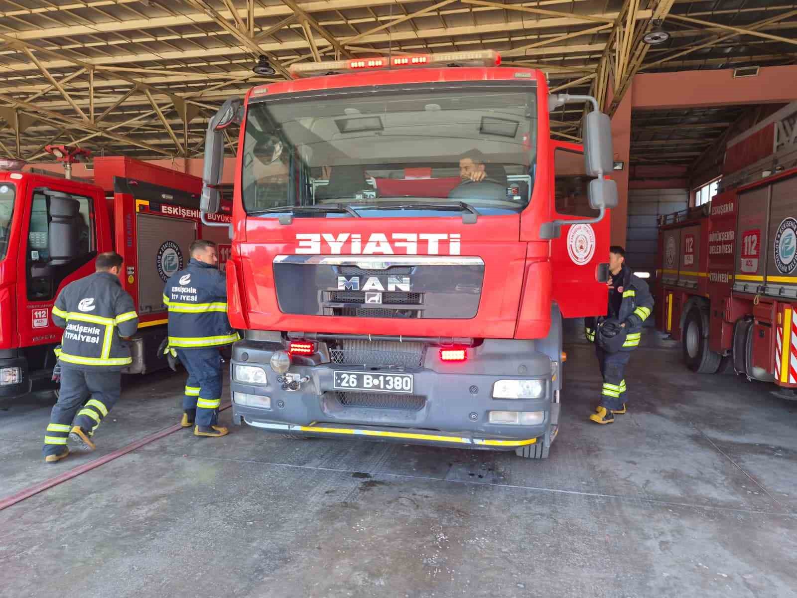 Eskişehir itfaiyesi 9 ay içerisinde 8 bin 661 vaka ihbarı aldı