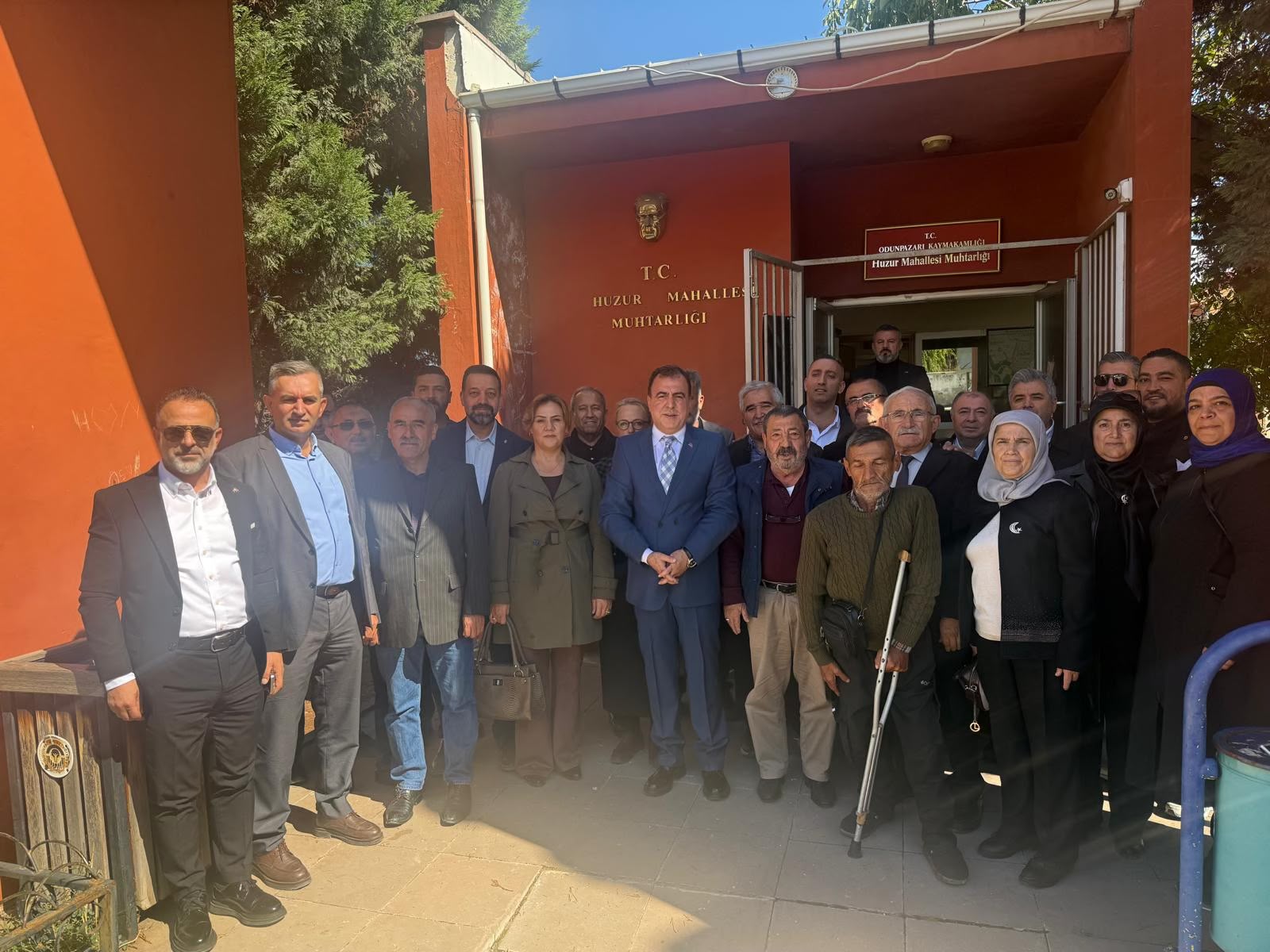 MHP Eskişehir teşkilatından mahalle muhtarlarına ziyaret
