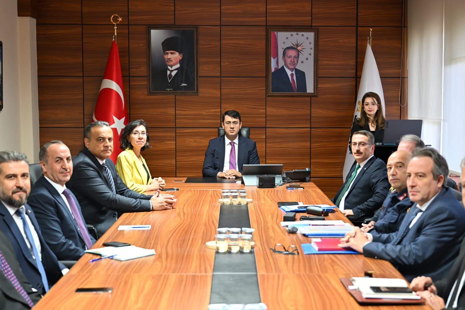 Uşak’ta Çocukların Eğitim Güvenliği İlişkin İl Yürütme Kurulu Tanıtım toplantısı yapıldı