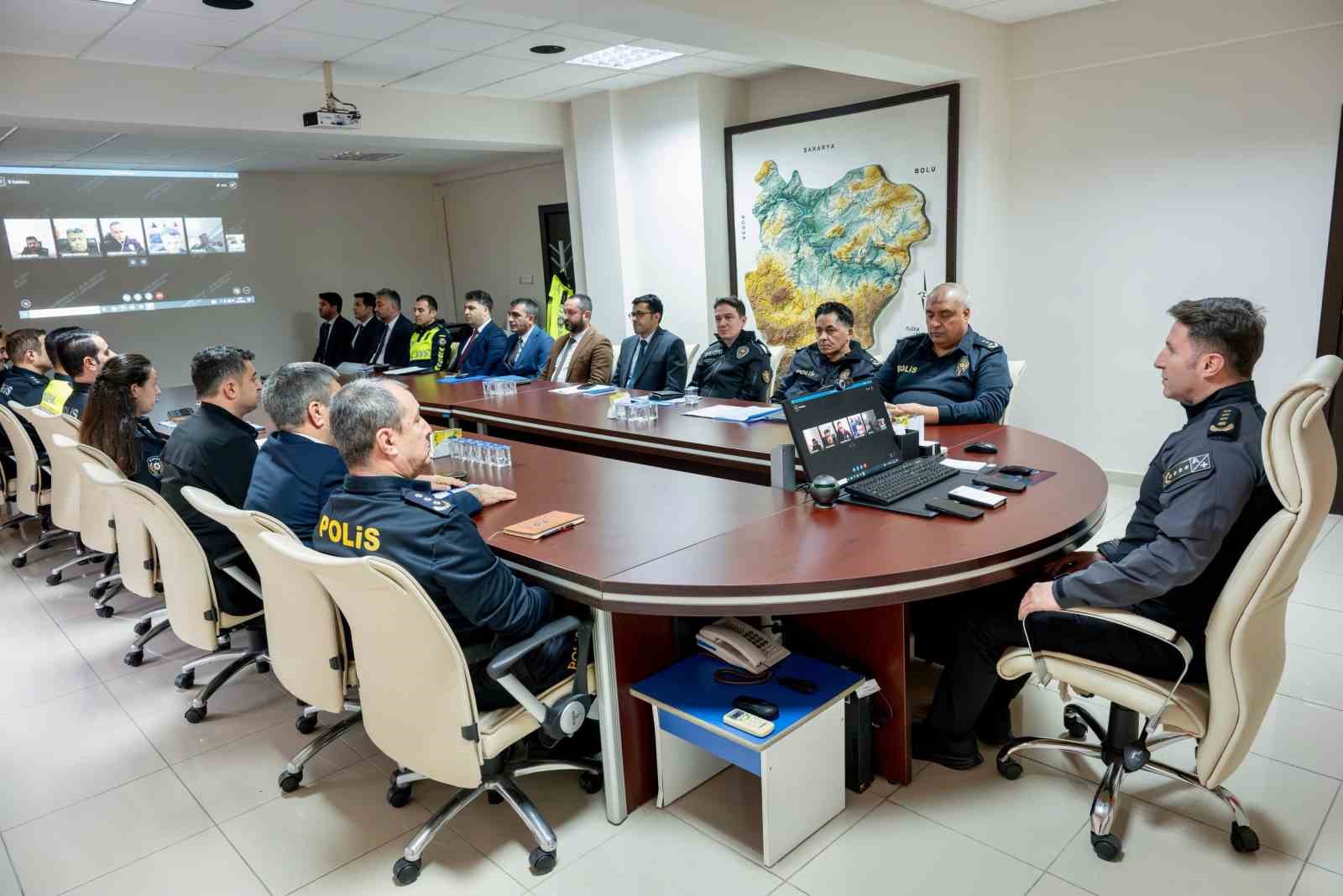 Bilecik’te okul çevrelerinde güvenlik tedbirleri değerlendirildi