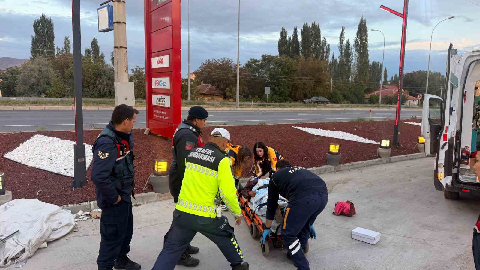Bindiği aracın hacizli olduğunu öğrenince bayıldı