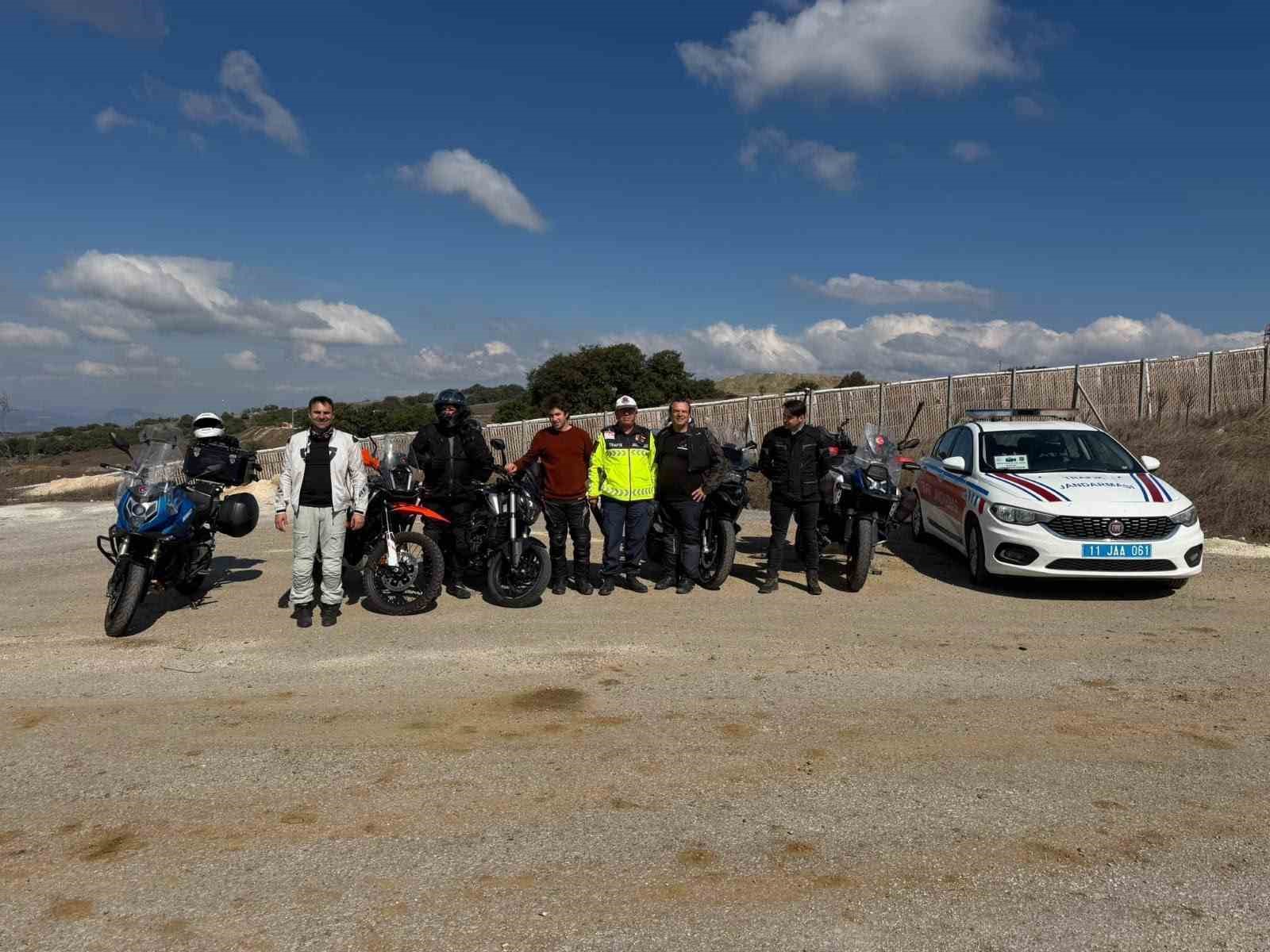 Bilecik’te motosiklet denetiminde 2 sürücüye ceza