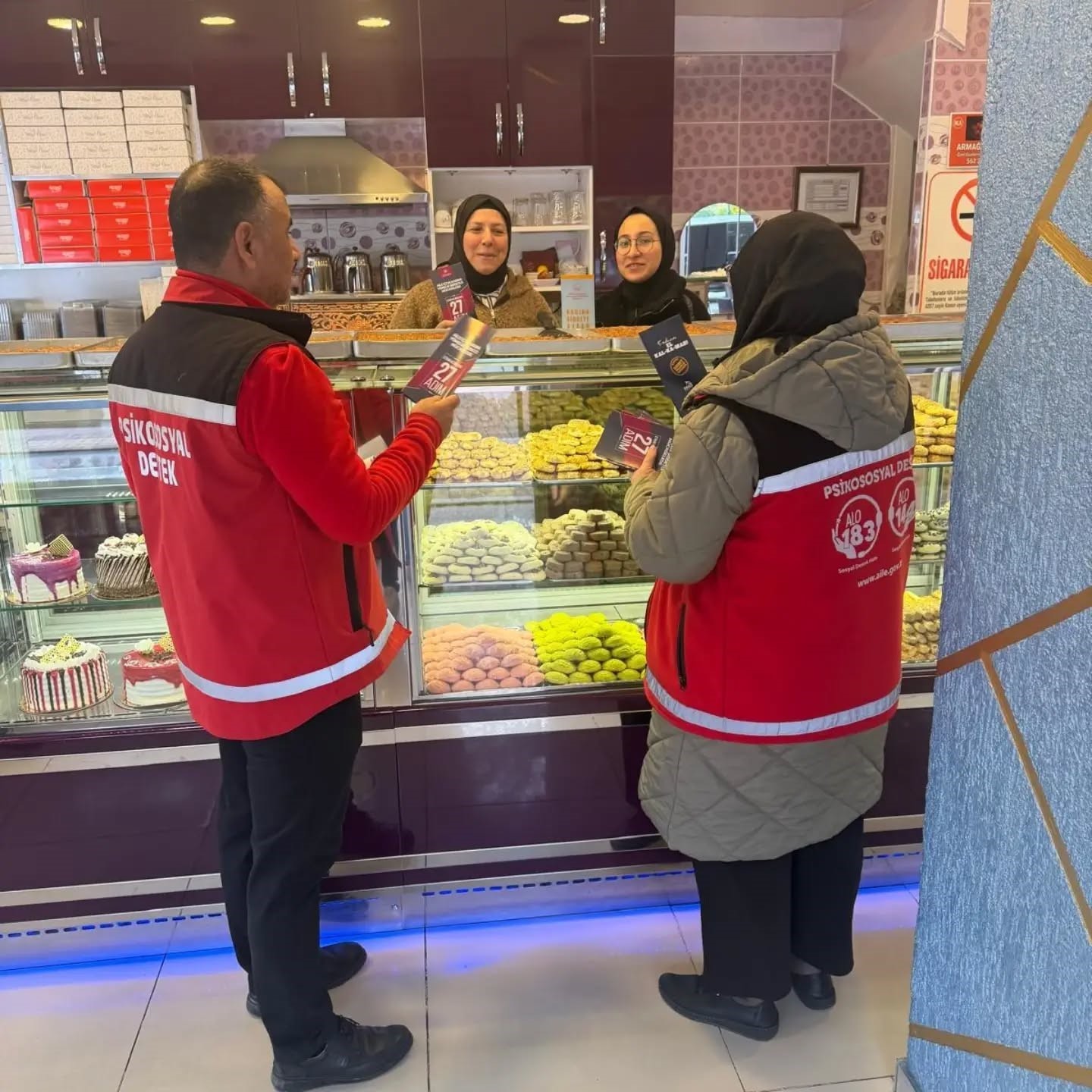 Gediz’de kadına yönelik şiddetle mücadele için farkındalık çalışması