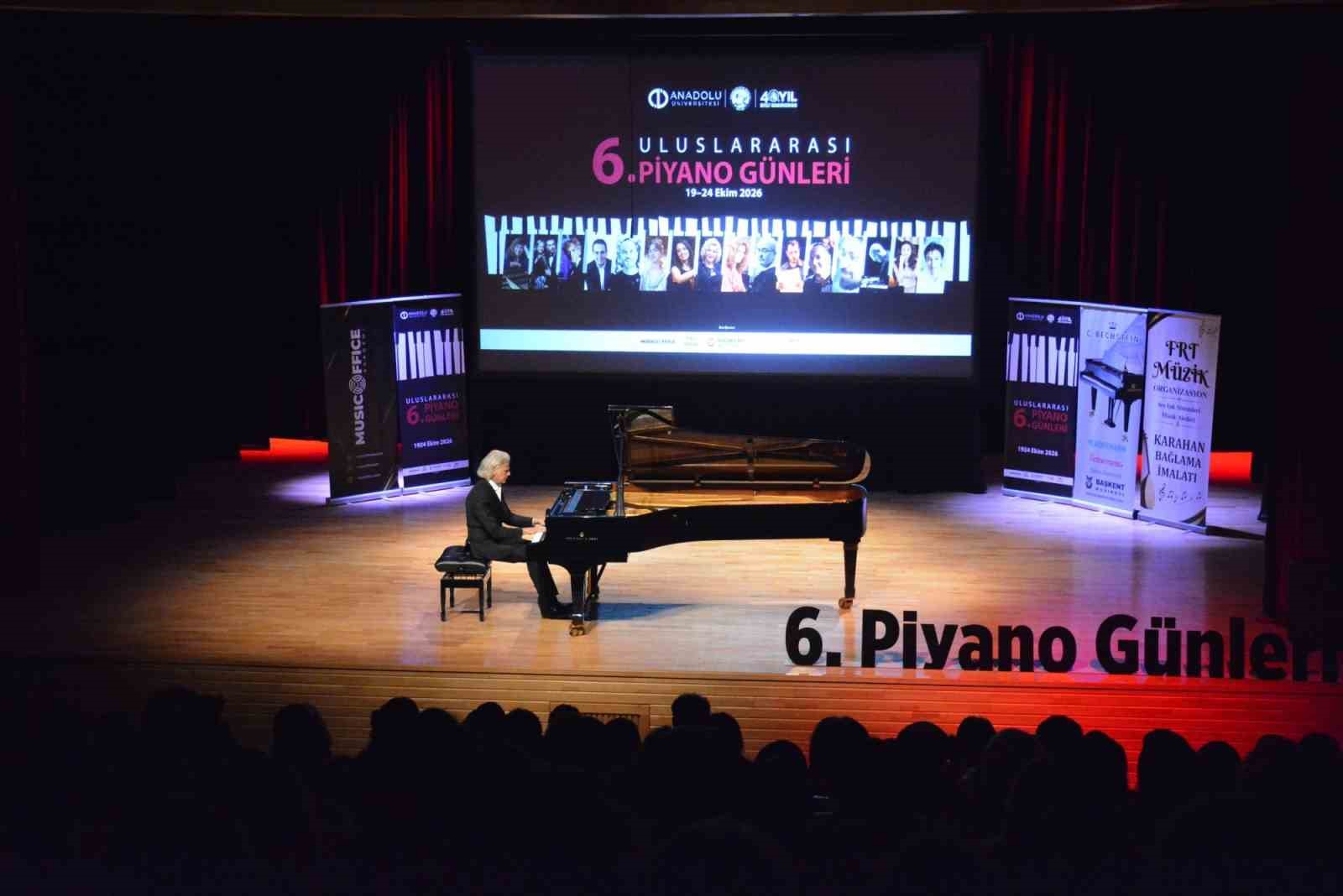 6. Uluslararası Piyano Günleri’nde Sebastiano Brusco’dan ’Liebestraum’ resitali