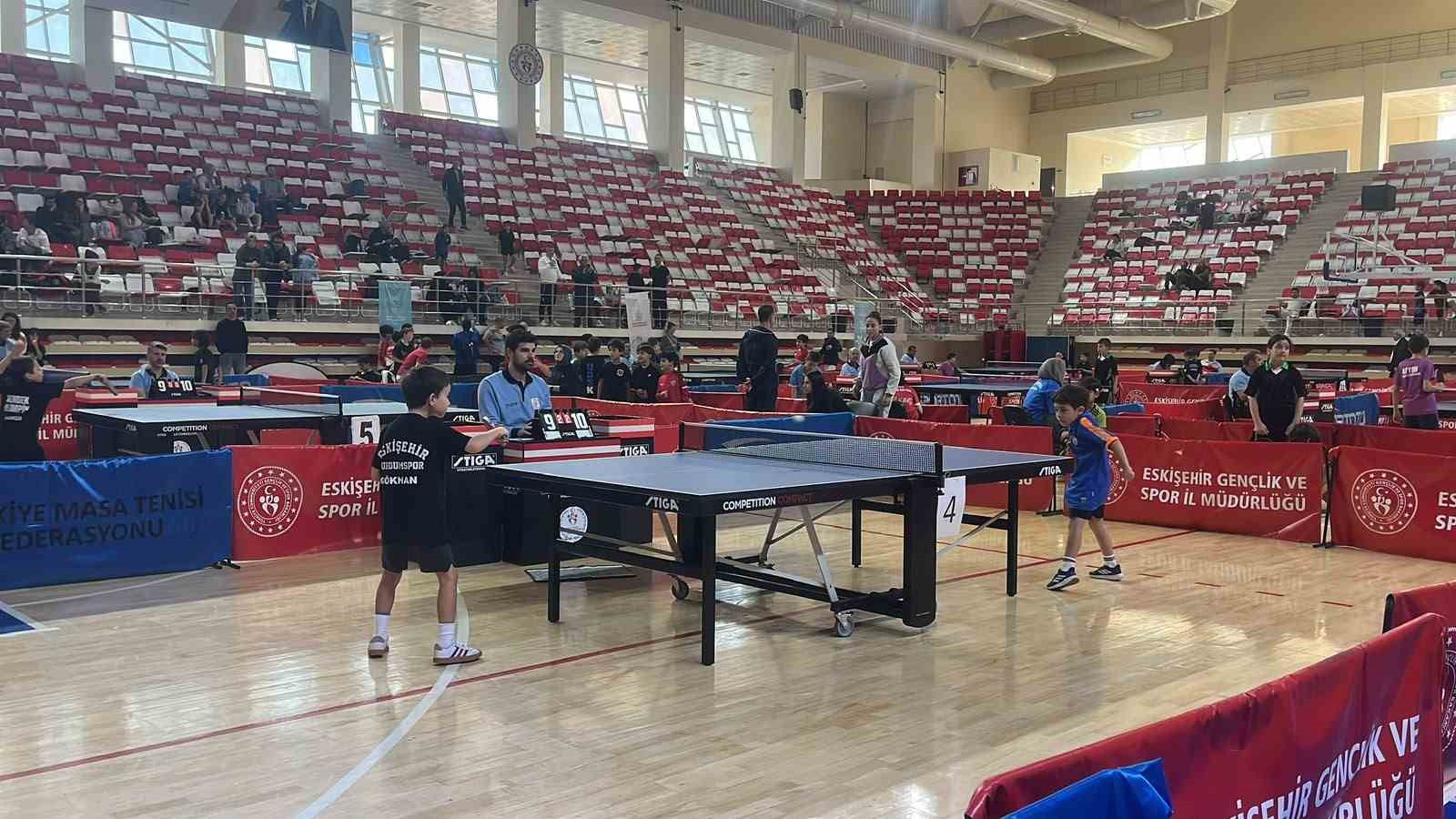 Masa Tenisi Minikler Milli Takım Seçmeleri Eskişehir’de yapılıyor