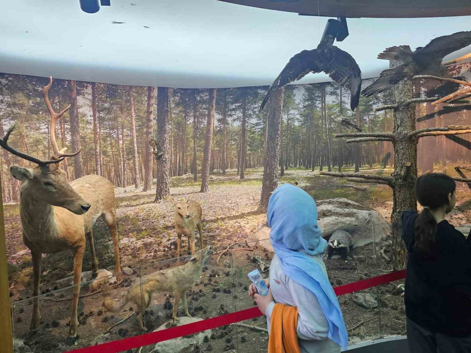Kütahya Çamlıca Tabiat Parkı’nda öğrencilere doğa eğitimi