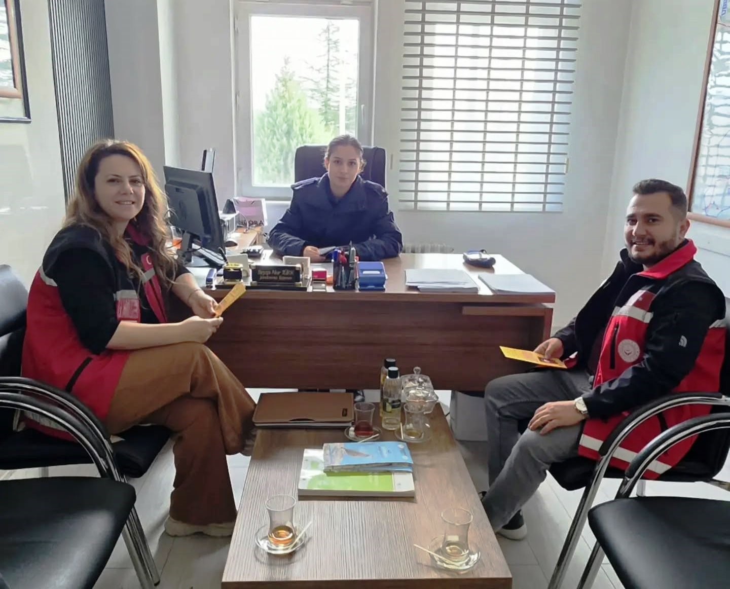 Pazarlar’da jandarma personeline aile hizmetleri anlatıldı