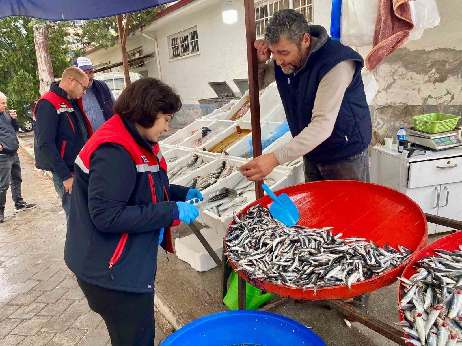 Dazkırı’da balık satış noktalarına denetim