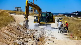 Uşak’ta altyapı çalışmaları sürüyor