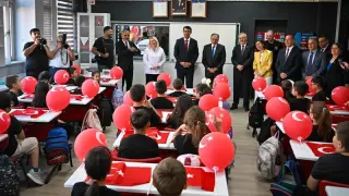 Uşak’ta eğitim öğretim yılının ilk ders zili çaldı