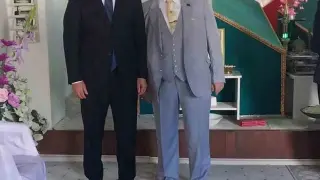 Vali Yılmaz, Şeyh Şehabettin Sühreverdi Hazretleri türbesinde