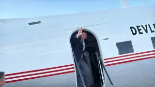 Kıbrıs Gazisi, yıllar önce görev yaptığı ve ’sevgilim’ dediği efsane uçakla yeniden buluştu