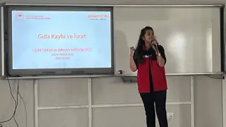Uşak’ta öğrencilere gıda kaybı ve israfına karşı farkındalık eğitimi