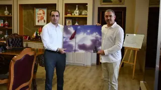 Kütahya’da bulutların oluşturduğu Türkiye haritası ders kitaplarına giriyor