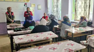 Kadın çiftçilere yönelik bilgilendirme çalışması gerçekleştirildi