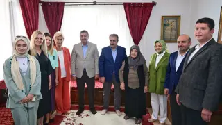 Eskişehir heyetinden BBP Lideri Mustafa Destici’ye Günyüzü’nde ziyaret