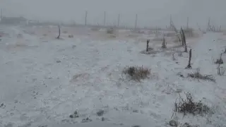 Afyonkarahisar’ın yüksek kesimlerinde kar yağışı