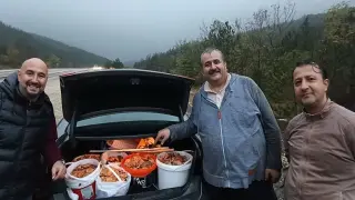 Kütahya’dan Bursa dağlarına mantar toplamaya gittiler