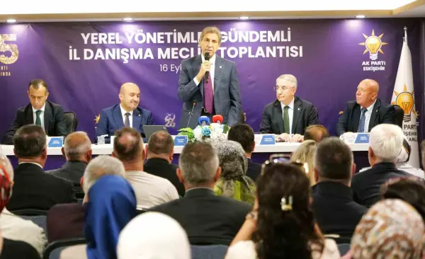 AK Parti’de Yerel Yönetimler Gündemli İl Danışma Meclisi Toplantısı