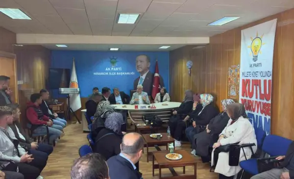 Hisarcık AK Parti’de teşkilat çalışmaları değerlendirildi