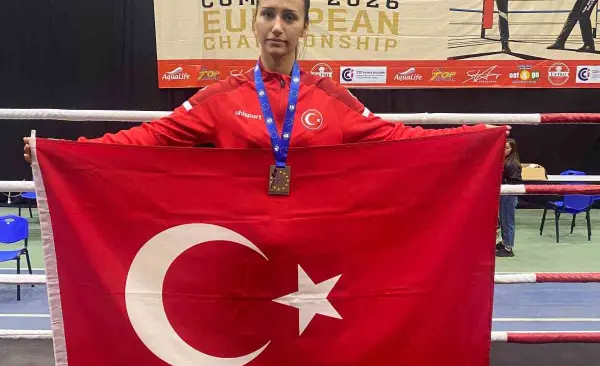 Kütahyalı sporcu Elif Kaya Avrupa ikincisi oldu